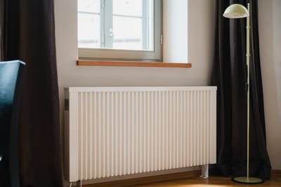 Installation de chauffage domestique dans une maison